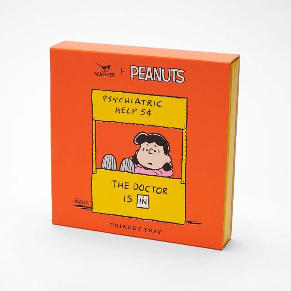 Official Peanuts Lucy Help Trinket Tray 